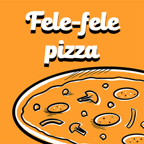 Fele-fele pizza